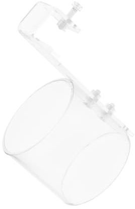 BESPORTBLE Fish Tank Feeding Ring Acrylic Fish Food Feeder Anti-Scatter for Betta Shrimp Turtle Aquarium Feeding Accessory
