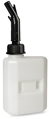 RACEFOXX Bidón de gasolina de 1 litro para motocicleta, botella de llenado de aceite, diésel, reserva