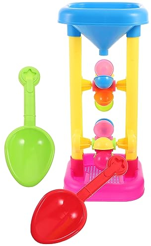 Gadpiparty Play Sand Wheel Toy – Interactive Beach Wheel Tower for Kids, Outdoor Sand & Water Activity Toy (Summer Beach Essential, Assorted Colors)