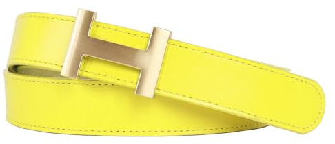 Zakatte • Damen Gürtel aus Kunstleder mit H-Schnalle Hüftgürtel Taillengürtel Damengürtel BS058