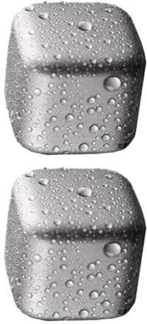 Prácticos cubitos de hielo para licor y cócteles, piedra de refrigeración de metal, control de temperatura, aptos para lavavajillas, enfriadores