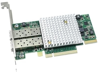 Tarjeta de Red S7120 de Doble Puerto óptico 10G, Tarjeta de Red de Servidor de Tarjeta de Red de Fibra óptica PCIE SFP + 10G
