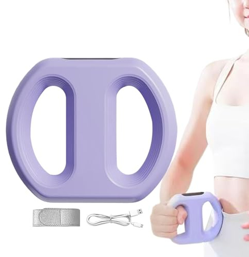 Massagegerät mit Faszienrolle, wiederaufladbar, Multi-, ergonomisch, Massagewerkzeug mit elektrischer Vibration, für Fettverbrennung, Muskelentspannung, Unisex, Bauch, Taille