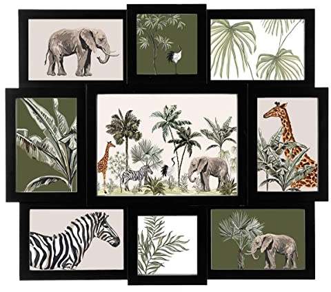 Atmosphera - Collage - 9 Fotos - Negro