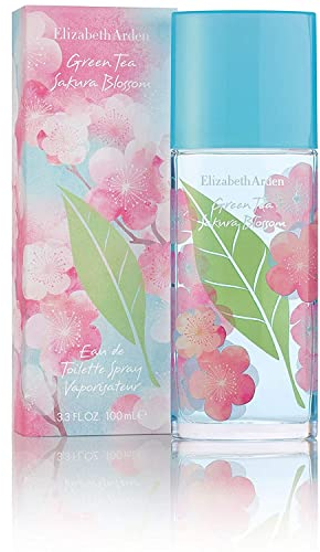 Elizabeth Arden - Green Tea Sakura Blossom, Eau de Toilette con Té Verde y Flor de Cerezo, Fragancia Fresca y Afrutada, para Mujer, 100 ml