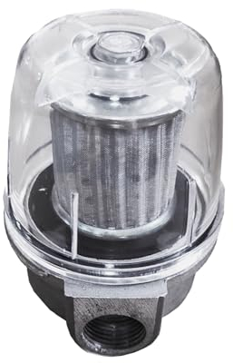 TopHomer Filtro Carburante in Linea per Bruciatore Diesel, Filtro Olio di Ricambio, Diametro 3 Punti con Carta Trasparente, Promozione Sistemi Riscaldamento Serbatoio Caldaia