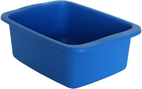 START Macchiavelli catino rettangolare blu. Bacinella in plastica di capacità 10L. Vaschetta multiuso misure 42 x 31 x 15,5 cm