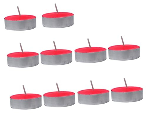 Alipis 10 Pezzi Lumini Profumati Piccoli Per Feste e Matrimoni Senza Abbagliamento Risparmio Energetico