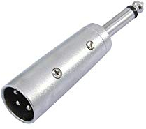 OMNITRONIC Adapter XLR(M)/Klinke(M) mono