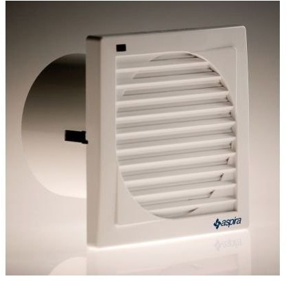 Aspiratore elicoidale evm 10/4'' t con timer per tubo 100 mm - aspira fantini