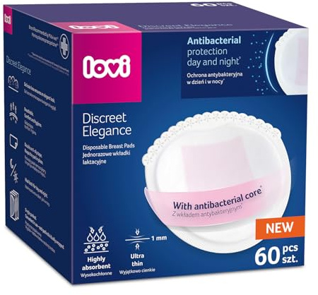 Lovi 19/607 Stilleinlagen Discreet Elegance, 60 Stück, weiß
