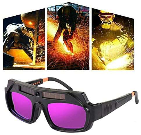 TEAMWILL Welding Goggles Mask Auto Darkening Glasses Resist Ultraviolet Eyes Ray Helmet