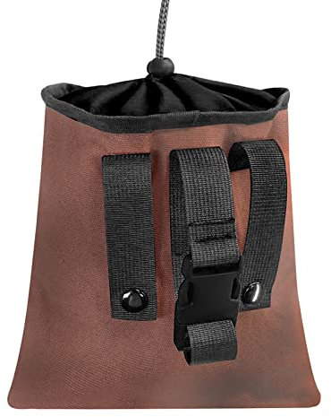 Sac de recherche de nourriture Toile cirée Pliable Camping en plein air Poche de recherche de nourriture Stockage de champignons Eau Ceinture en cuir Lampe Torche Longue Distance (Pink, One Size)