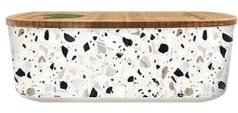 chic.mic bioloco plant lunchbox oval (natural terrazzo)
