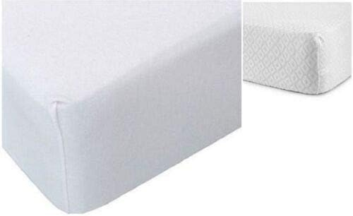 GX GARGIX Coprimaterasso Elasticizzato in Spugna Jacquard, Varie Misure, Traspirante e Confort, Liscio e Granato Trapuntato (Granato, Singolo)