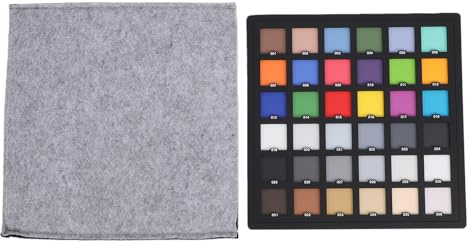 Topiky Color Checker Camera Color Correction Card, Calibrite ColorChecker Passport Photo Portable Calibration Kit, White Balance and Calibration Charts for Photo Video