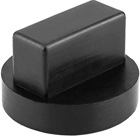 Nikou Wagenheber Gummiauflage Kompatibel mit Mer-cedes Ben-z, Jack Pad Gummipuffer Gummiauflage Unterstellbock Gummiblock Wagenheberadapter Fahrzeugverbesserter Adapter