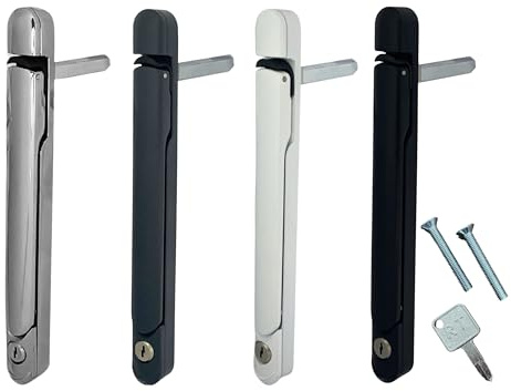 Verselo Low Profile Window Handle for Blinds (Black, 30mm)