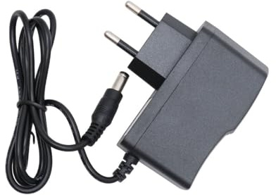 HOMSFOU Adaptador De Corriente DC 12V 1A Enchufe Europeo Fuente De Alimentación para Cámara CCTV con Indicador Led Cargador De Pared Repuesto