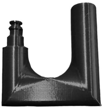 Soporte para manguera de jardín, colgador resistente a la intemperie impreso en 3D, organizador de manguera de agua al aire libre de 5.91 pulgadas para valla, piscina, patio trasero, granja, césped