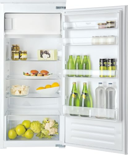 Hotpoint - SZ12A2DHA2FR Réfrigérateur 1 Porte Encastrable 189L - Technologie Low Frost, Éclairage LED - H 122 x L 54 x P 54,5 cm - Silencieux 36 dB - Classe Énergétique E