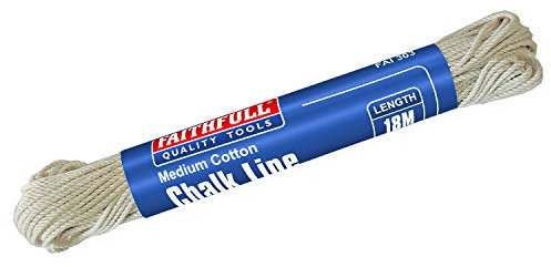 Faithfull 303 (Box12) Medium Cotton Chalk Line 18M
