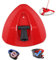 1 Base de fregona roja Compatible con Vileda Turbo 2 en 1 Mop, Accesorio de Recambio de Base Triangular para Mopas Turbo Spin/Turbo Smart/EasyWring & Clean