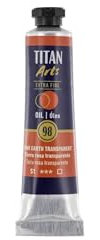 TITAN ARTS - Huile extra fine Titan 20 ml - 98 Terre rose transparente série 1
