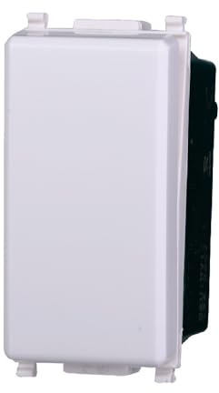 IXTRIMA – Deviatore 1P 16A Compatibile Vimar Plana – Colore Bianco – Moduli Singoli da Incasso