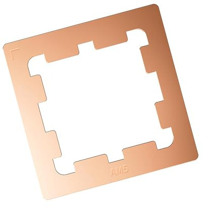 SUMMITDRAGON Efficiency AM5 CPU Heat Transfer Pad AM5 Pastes Thermiques Guard AM5 Contacts CPU Cadre pour un contrôle optimal de la température