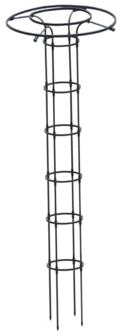Gartenspalier für Kletterpflanzen, 82, 7 Zoll Verstellbarer Gartenobelisk, Blumenspalierkäfig für den Außenbereich für Rosen, Clematis, Weinreben auf der Terrasse oder Containerobelisk