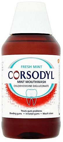 Corsodyl Mouthwash Mint 600ml **2 PACK DEAL**