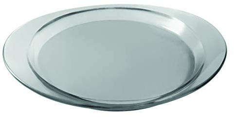 Guzzini Vassoio Tondo Feeling, Grigio Cielo, 39.3 x 33 x h3.8 cm