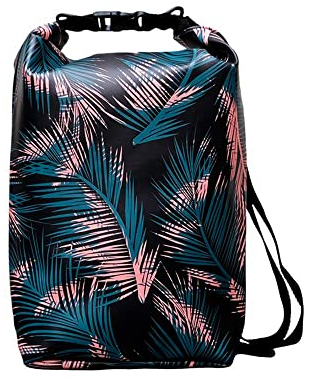 mitienda mit Liebe gemacht Drybag Retro Palma 10L, Trockentasche wasserdicht, Seesack Outdoor, Waterproof Bag