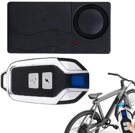 Allarme di vibrazione, sistema di allarme per moto, sistema di allarme per scooter a distanza senza fili, 110 dB, dispositivo antifurto, moto anti furto, volume regolabile, prodotti antitheft per moto