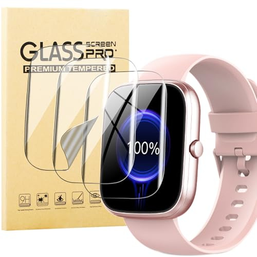 KUSINHOKA 3 Pezzi Pellicola Protettiva per taopodo P98 PRO 1.91 Pollici, HD Trasparente Anti-Graffio Protezione Schermo, Senza Bolle, Soft TPU Pellicola Protettivo per Orologio taopodo Smartwatch