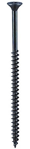 TIMco 35025CLAB Klassisk skruv PZ2 CSK-svart 5.0 x 40 Black Passivated