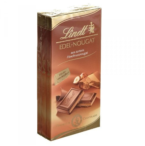 Lindt Edel-Nougat 3x100g