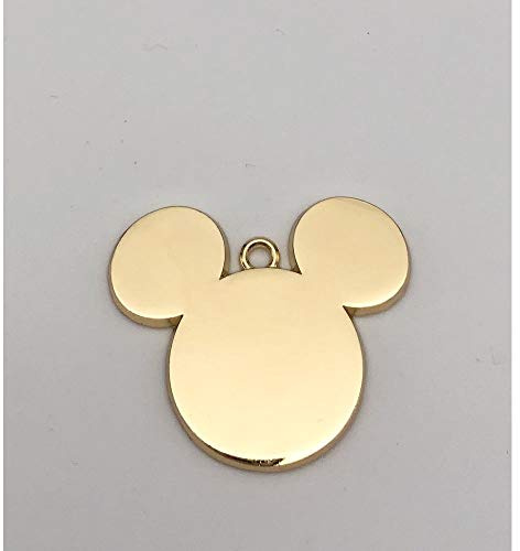 12X DISNEY MICKEY Icona TOPOLINO oro in metallo decorazione BOMBONIERA
