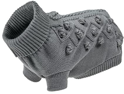 Petface Stickad hundtröja, medium (40 cm - 45 cm)
