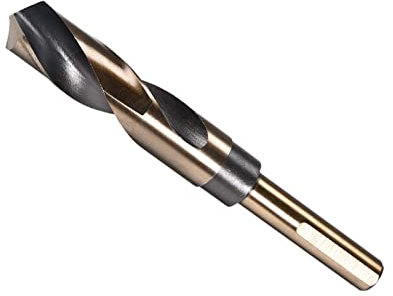 CoCud Ridotto Gambo Torsione Trapano Punte, 20mm Taglio Tagliente, Titanio e Nitruro Rivestito Alta Velocità Acciaio 4341 per Acciaio Inossidabile Foratrice Macchina