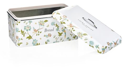 Laura Ashley VQ Bread Bin - Elveden White
