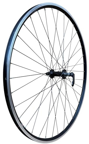 Baldys 700c Road Racing Bike FRONT Wheel BLACK Quick Release Hub