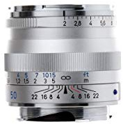 Zeiss Carl Planar T ZM Lens 50 mm/F 2.0 with Leica M-Connector