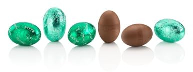 Venchi - Huevos de Chocolate, 1 Kg, Sabor Chocolate con Leche, Sin Gluten, Colección Pascua, Idea de Regalo