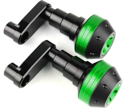 BDDXWSM Sturzpads Motorrad Fallende Schutz Rahmen Slider Verkleidung Schutz Crash Pad Protector Für Z1000SX Z 1000SX 2011-2016 Verkleidungsschutz(Grün1)