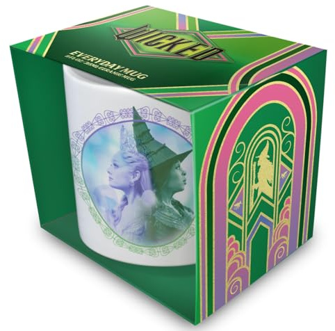 Pyramid International Wicked 2 (Face to Face) weiße Tasse, 315 ml, offizielles Lizenzprodukt, Wicked Drinkware, Einheitsgröße