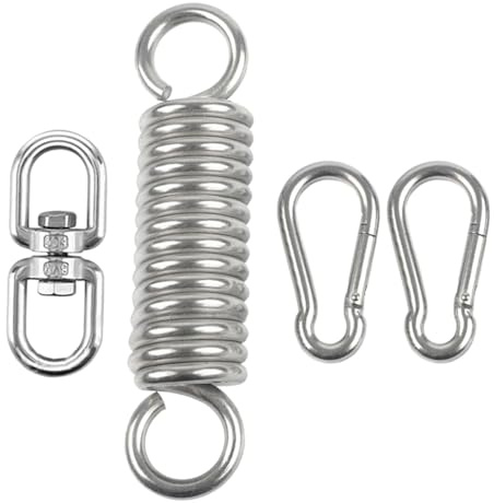 Javoryxh Torsioni Versatili della Molla Sospensione Sedie Sospese con Gancio Sospeso per Dondolo E Oscillazione Molla Ammortizzante