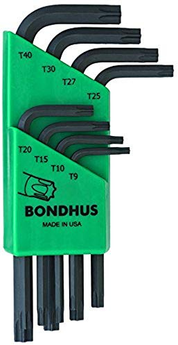 Bondhus 31734-31734 Jgo 8 Llaves Cortas Torx