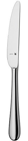 WMF Merit Menümesser 23,2 cm, Messer mit eingesetzter Klinge, Tafelmesser Cromargan protect Edelstahl poliert, kratzbeständig, spülmaschinenfest